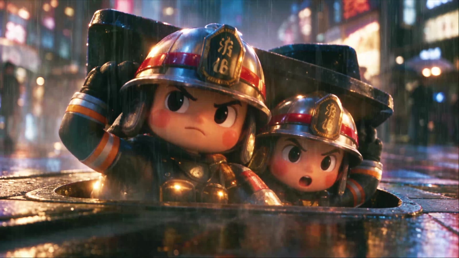 Tokyo Manhole — animated storytelling
