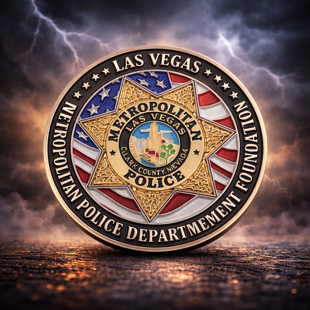 LVMPD Foundation Badge Coin